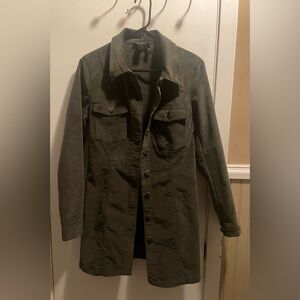 House of Harlow 1960 Green Long Jacket